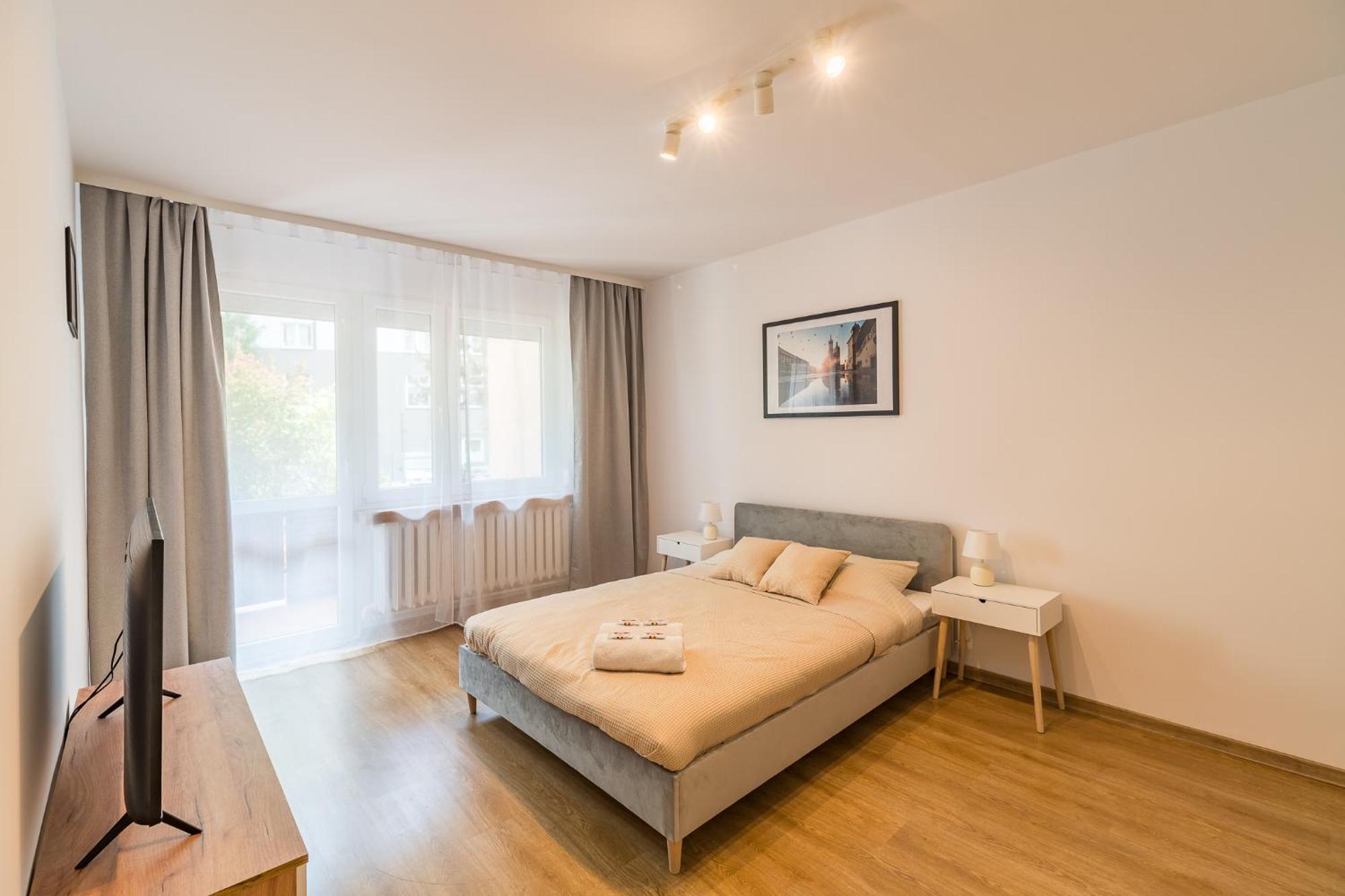 Ferienwohnung Krakow Czyzyny - Terrace By Rentujemy Exterior foto